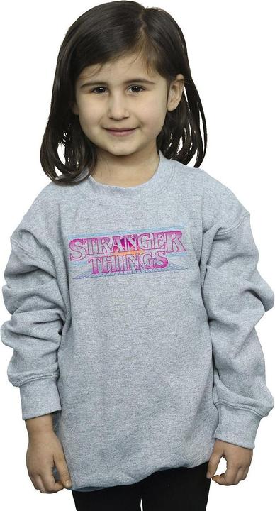 Image du produit Netflix - Sweat STRANGER THINGS RETRO TITLE - Fille (152, 158)