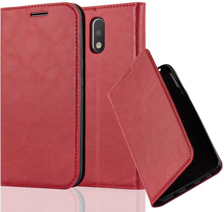 Actual product image Cadorabo Book Invisible Magnet Cover (Motorola Moto G4 Plus, Motorola Moto G4)