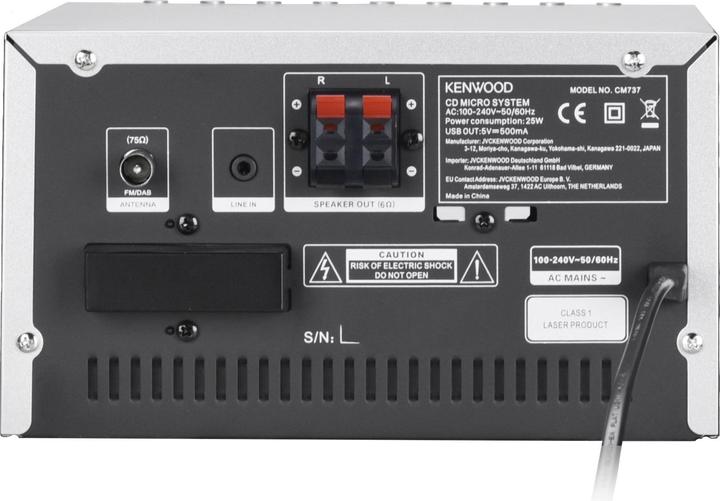Immagine prodotto Kenwood M-7000S (Lettore CD, WiFi, Bluetooth, 2x 30 W)