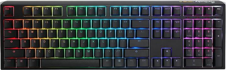 Productafbeelding Ducky One 3 Classic Zwart/Wit Gaming Toetsenbord, RGB LED - MX-Red (NL, Bedraad)