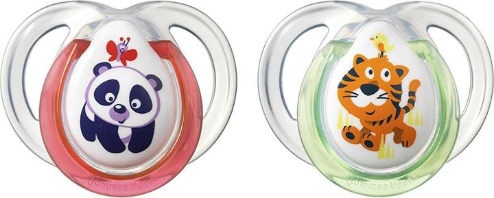 Image du produit Tommee Tippee Sucettes en silicone FUN STYLE, 0-6 mois, 2 pcs, 43335703 (2 x, jusqu'à 6 M.)