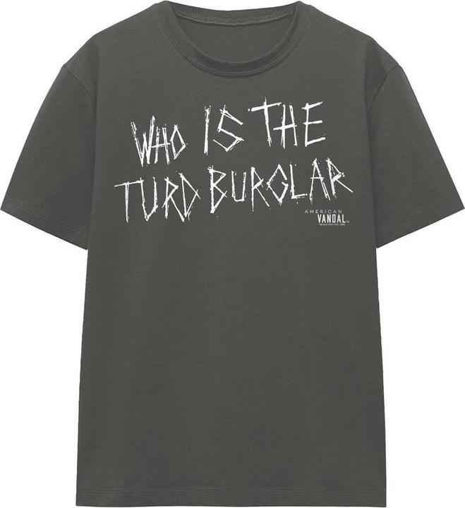 Immagine prodotto American Vandal Turd Burglar Maglietta Adulto Unisex (XL)
