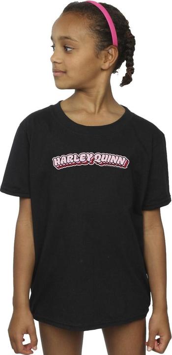 Image du produit - T-shirt BATMAN HARLEY QUINN LOGO - Fille (116)