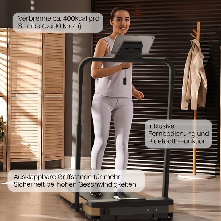 Produktbild Twheels WalkingPad Laufband aus Eichenholz
