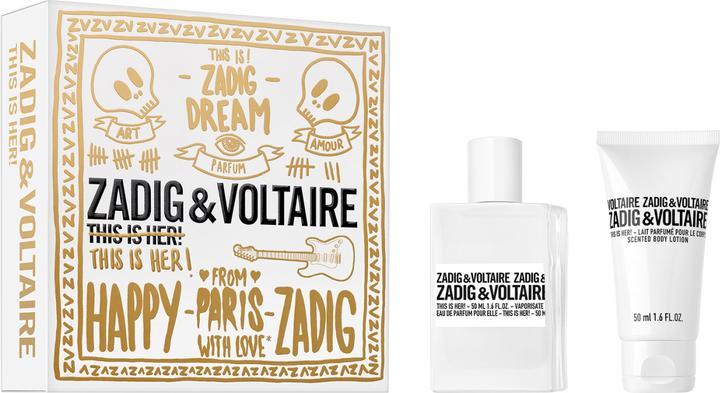 Image du produit Zadig & Voltaire This is Her! Christmas 2023 Eau de Parfum 50 / Lotion pour le corps (Eau de parfum, 100 ml)