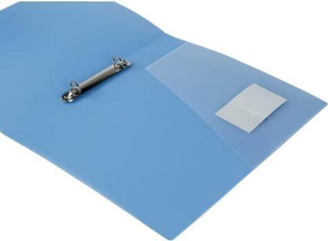 Actual product image Donau 12 ring binders 2-ring white, blue, green, orange 3.40 cm DIN A4 (A4, 12 Piece)
