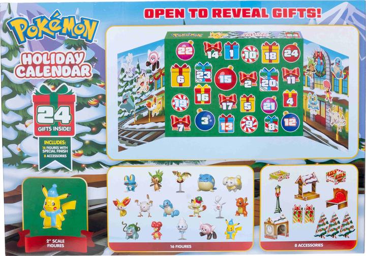 Image du produit Pokémon Calendrier de l'Avent 24