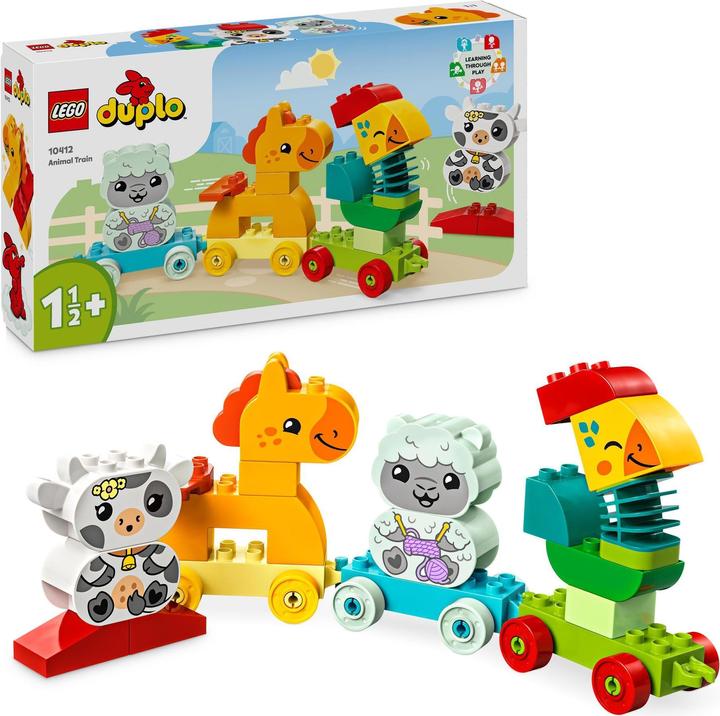 Image du produit LEGO Train d'animaux (10412)