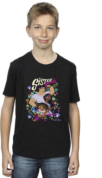 Actual product image Disney Boys Encanto Sister Goals T-Shirt (140, 146)