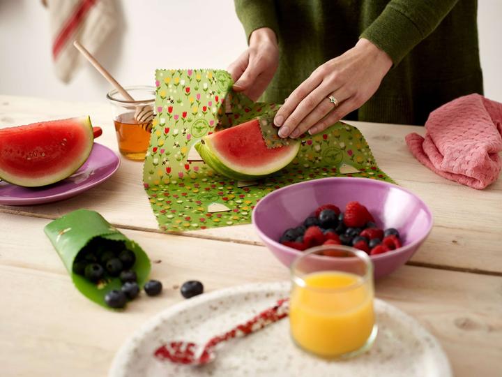 Actual product image The Beeswax Wrap Co. Beeswax Wipes (3 x)