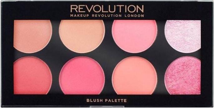 Actual product image Makeup Revolution Revolution Blush Sugar And Spice Blush Palette 8 x 1.6g