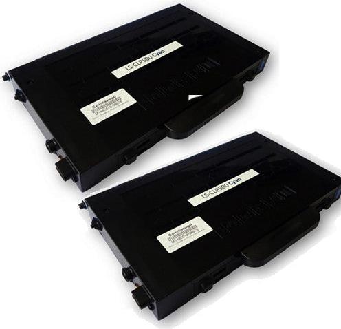 Immagine prodotto Hermex Toner compatibile Samsung CLP-500 CLP 500 ciano (C)