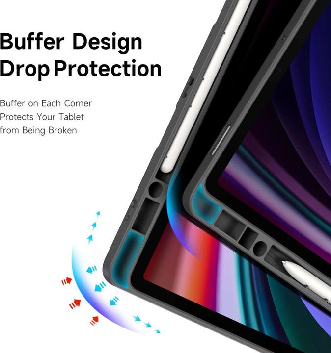Actual product image Dux Ducis Magi protective cover (Galaxy Tab S9 FE+, Galaxy Tab S9+, Galaxy Tab S10+)
