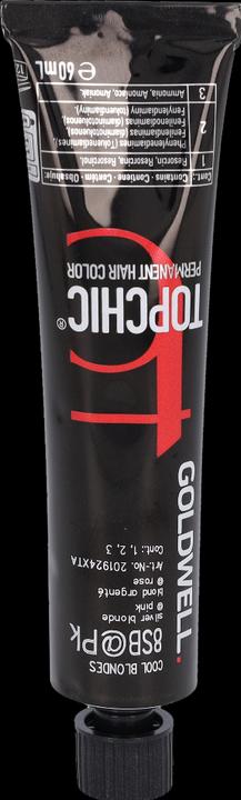 Actual product image Goldwell Topchic Elumenated (8SB@PK - silver blonde elumenated brown copper)