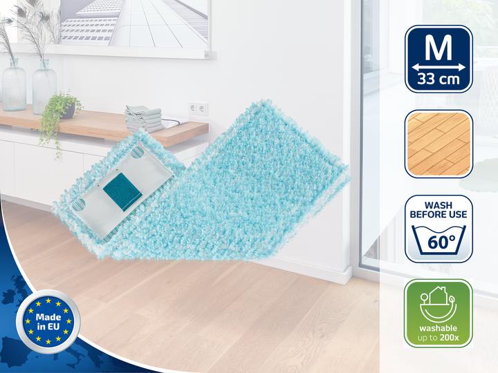 Actual product image Leifheit Mop cover Super soft M Ergo 1 piece (1 pcs.)