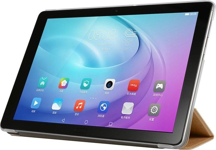 Actual product image König Design Protective Tablet Case for Samsung Galaxy Tab A7 Case Cover Pocket Cases Gold New (Galaxy tab A7)