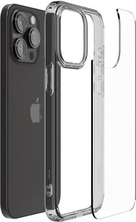 Immagine prodotto Spigen Custodia Ultra Hybrid per iPhone 15 Pro - grigio trasparente (Apple iPhone 15 Pro)