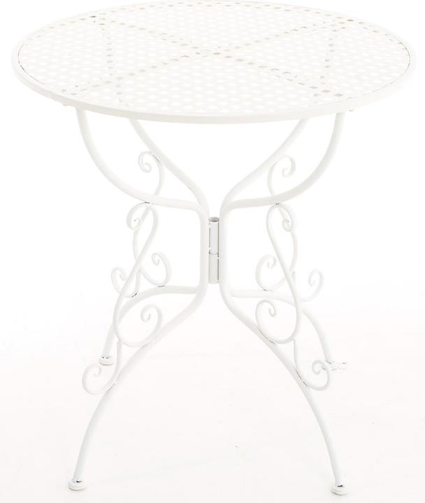 Immagine prodotto Swisshandel24 Tavolo Amanda, bianco (70 cm)