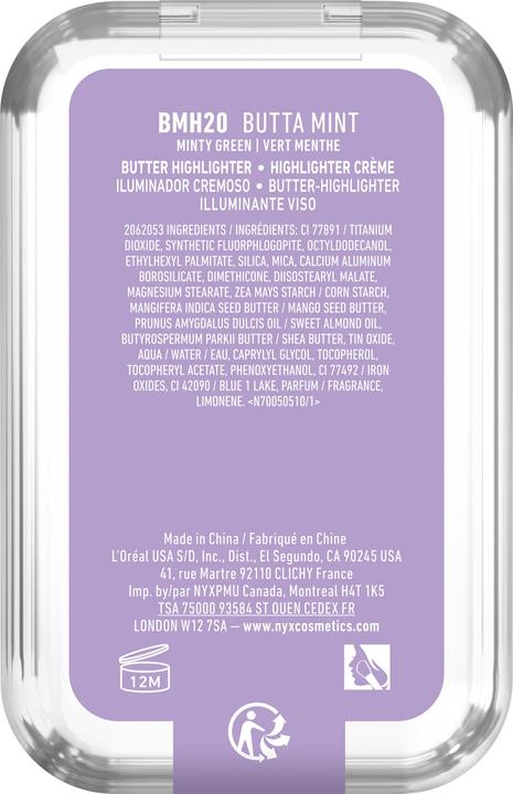 Produktbild NYX Professional Make-Up Nyx Highlight Contour (20, butta mint, Highlighter)
