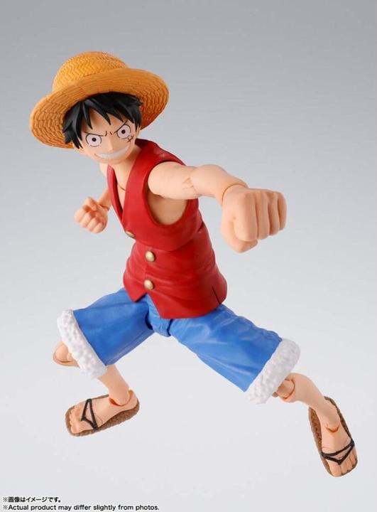 Image du produit Bandai One Piece S.H. Figuarts Figurine Monkey D. Ruffy Romance Dawn