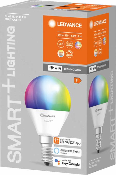 Immagine prodotto Ledvance Classico P (E14, 5 W, 470 lm, 1 x, F)