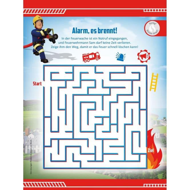 Productafbeelding Panini Brandweerman Sam: 1001 stickers: stickers - puzzels - inkleuren