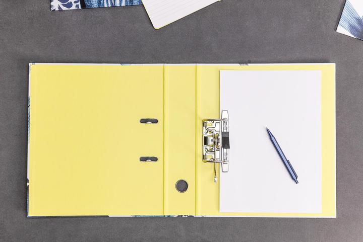 Produktbild Clairefontaine Inkebana Ringbuch/Ordner (A4, 70 mm, 24 Stück)