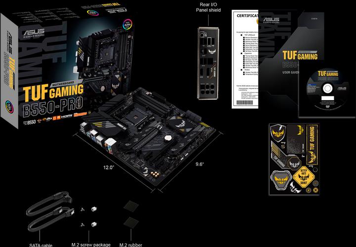 Produktbild ASUS TUF GAMING B550-Pro (AM4, AMD B550, ATX)