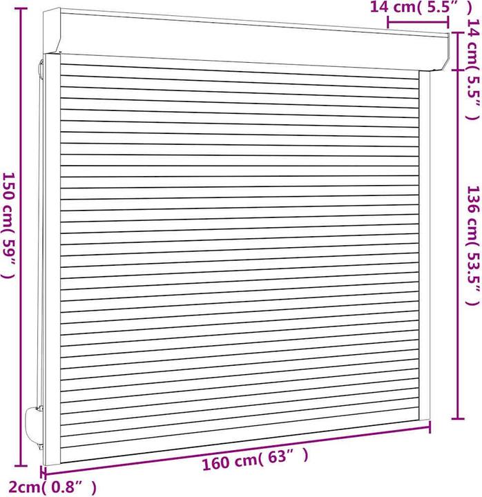 Immagine prodotto VidaXL Helin (160 x 150 cm)
