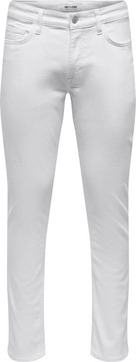 Only & Sons ONSLoom weisse Slim Fit Jeans (34)