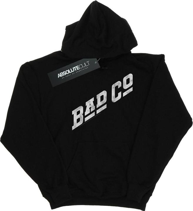 Bad Company Distressed Logo Kapuzenpullover (L)