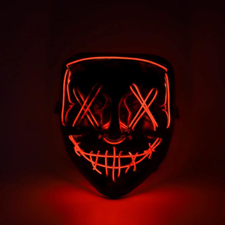 Image du produit NoName LED Horror Mask Red