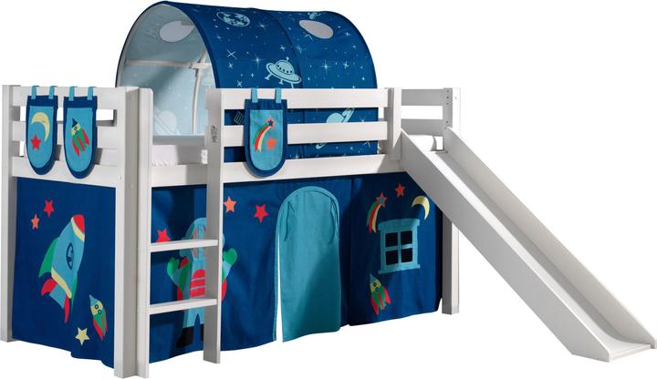 Actual product image Vipack Astro half-high bed with slide (90 x 200 cm)