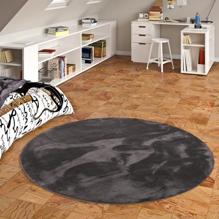 Immagine prodotto Pergamon Kinder Super Soft Fellteppich Pearl Kids Rund (200 x 200 cm)