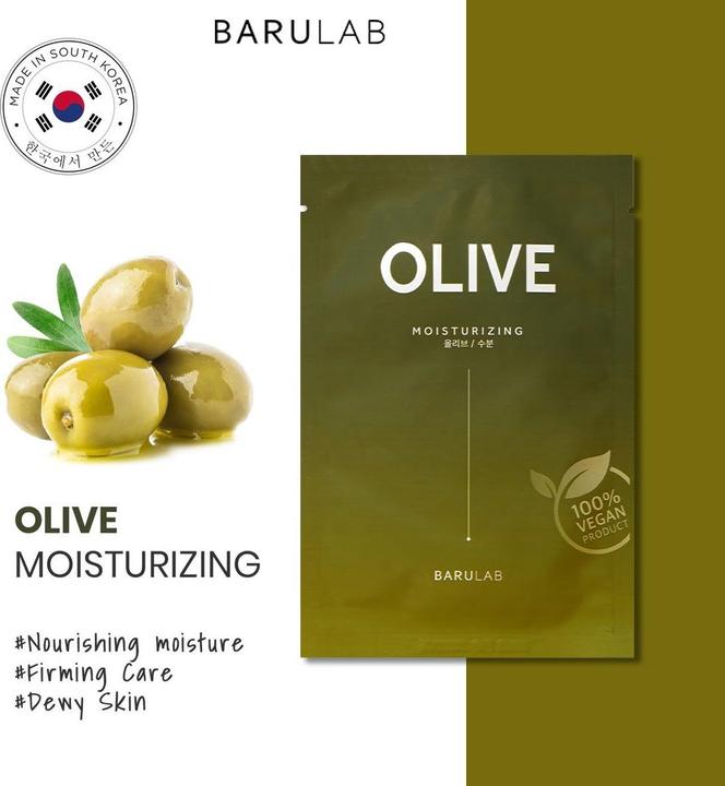Image du produit Barulab The clean vegan mask - Olive (20 ml)