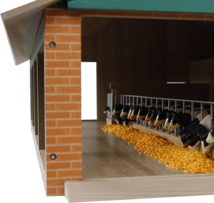Image du produit Sombo Cubicle Bois stable avec unité de traite 1:33