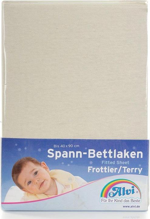 Image du produit Alvi Drap-housse Drap-housse pour poussette et berceau 40 x 90 cm - (40 x 90 cm)