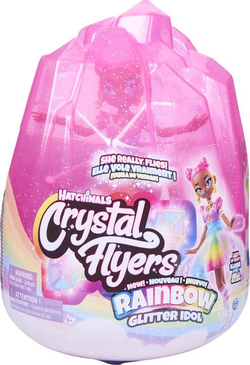 Actual product image Hatchimals - Crystal Flyers - Rainbow Glitter