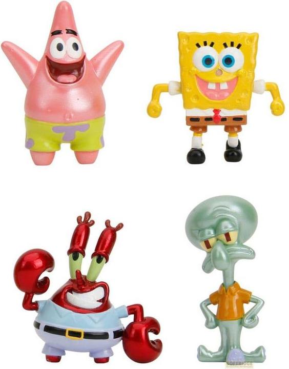 Jada Sponge Bob 4-Pack