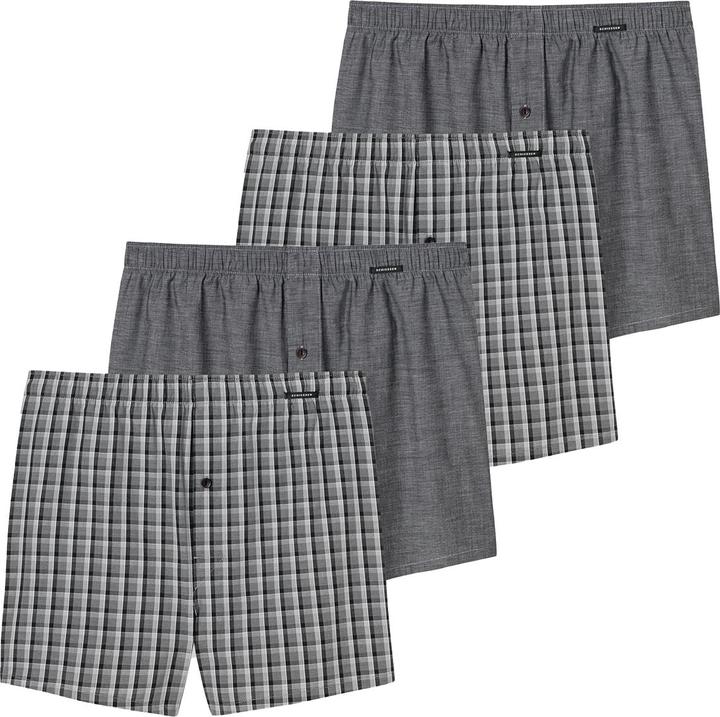 Actual product image Schiesser 4 Pack Web Boxer Shorts (XXL, pack of 4)