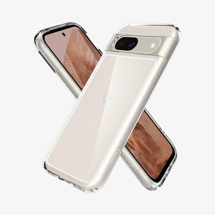 Actual product image Spigen Ultra Hybrid TPU Back Cover Transparent Google Pixel 8a (Google Pixel 8a)