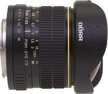 Image du produit Dörr Objectif fisheye 8mm f 3.5, pour Sony (Sony A, APS-C / DX)