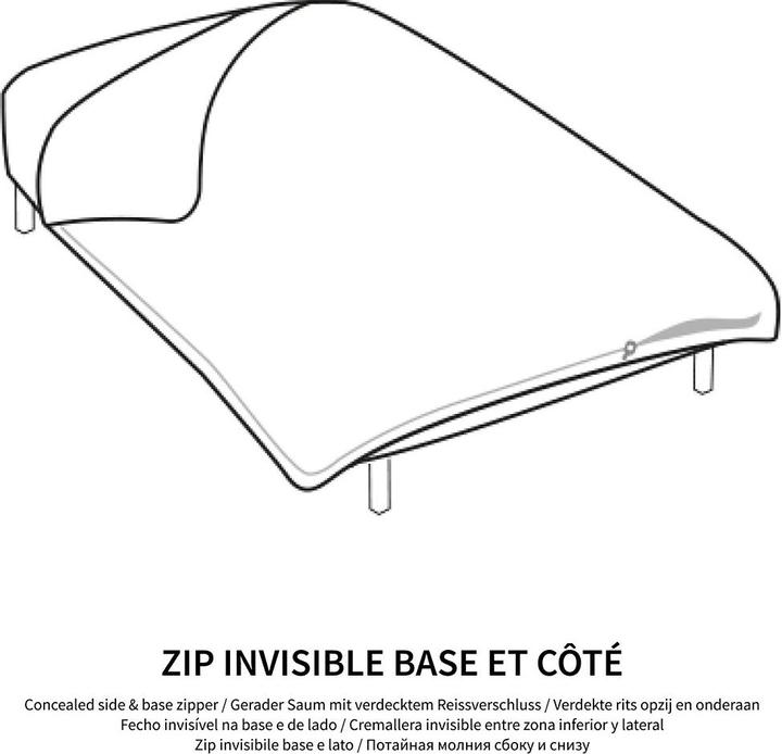 Produktbild La Redoute Interieurs Duvetbezug Scénario mit Reissverschluss (Duvetbezug, 260 x 240 cm)