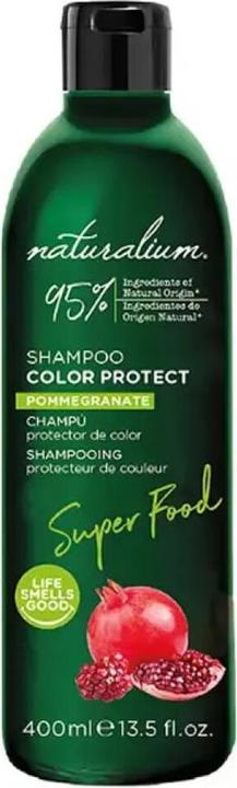Naturalium SUPER FOOD pommegranate color protect shampoo 400 ml (400 ml, Flüssiges Shampoo)