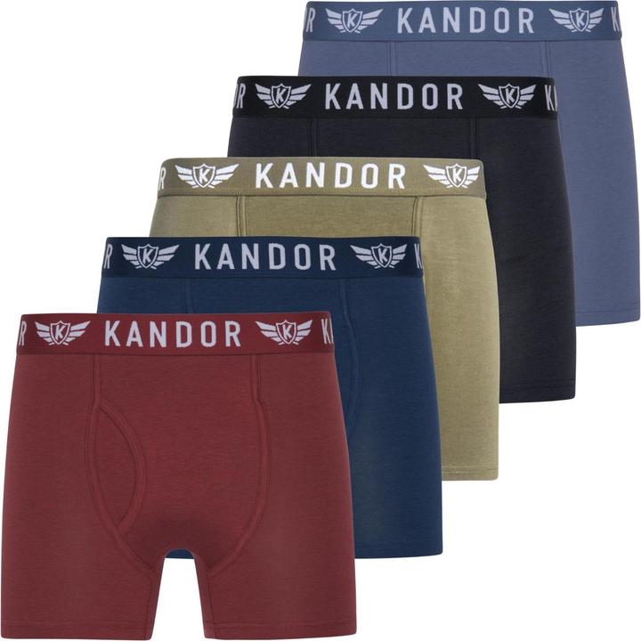 Produktbild Kandor Quinfly Boxershorts (5erPack) (M, 5er Pack)