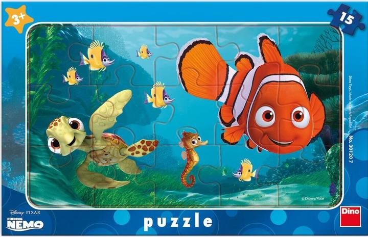 Actual product image Dino Puzzle Finding Nemo: Nemo and the Turtle 15 pieces (15 pieces)