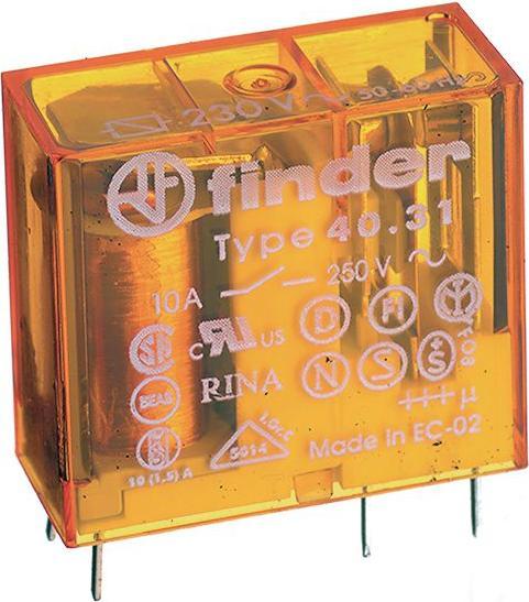 Actual product image Finder Print power relay 24 VDC 650 mW (40.31.9.024.0000)