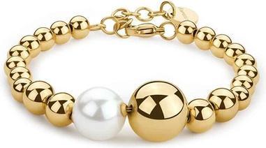 Brosway - Women's ball bracelet with artificial pearl Perfect BPC12