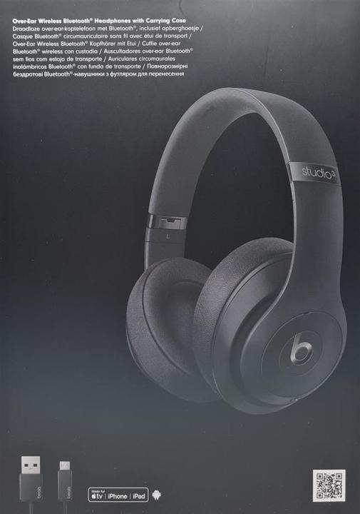 Actual product image Beats Studio3 (ANC, 22 h, Cable, Wireless)