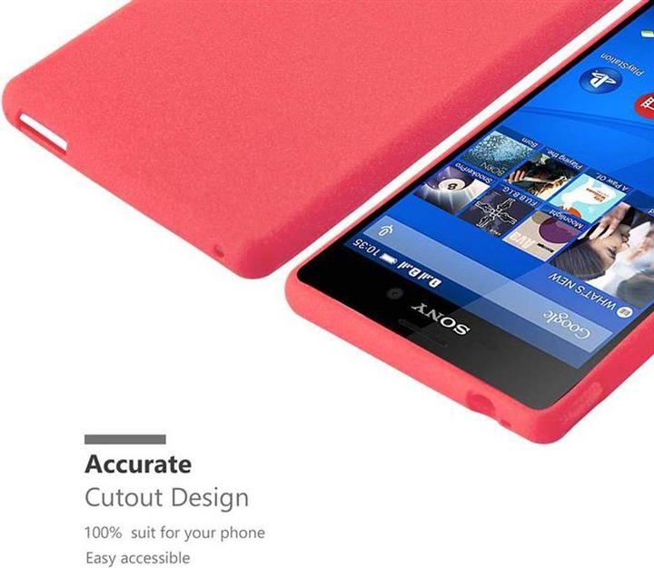 Produktbild Cadorabo TPU Frosted Cover (Sony Xperia M4 Aqua)